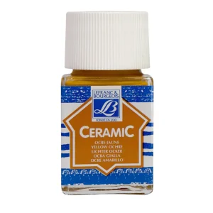 Colore "Ceramic" L&B - Flacone 50ml - ART. 302 Giallo Ocra
