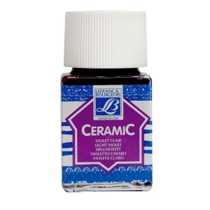 Colore "Ceramic" L&B - Şişe 50ml - ART. 623 Açık Mor (Violetto Chiaro)
