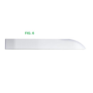 Teflon buklash asbobi Fig. 6 – 178 mm, 3 mm, pichoq shaklli